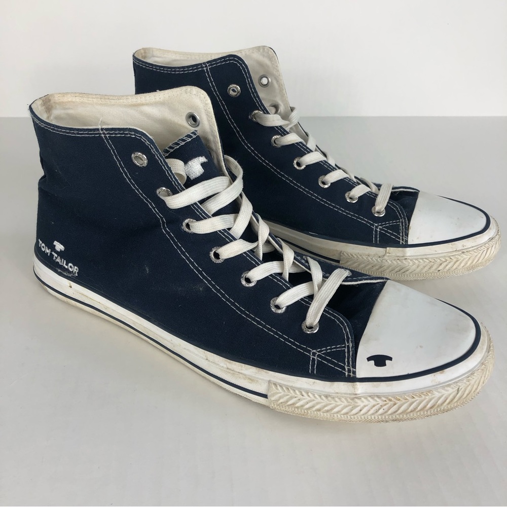 Tom Tailor High-Top Canvas Sneakers Men’s 10.5